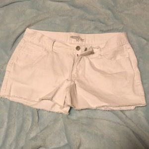 White Old Navy Shorts.